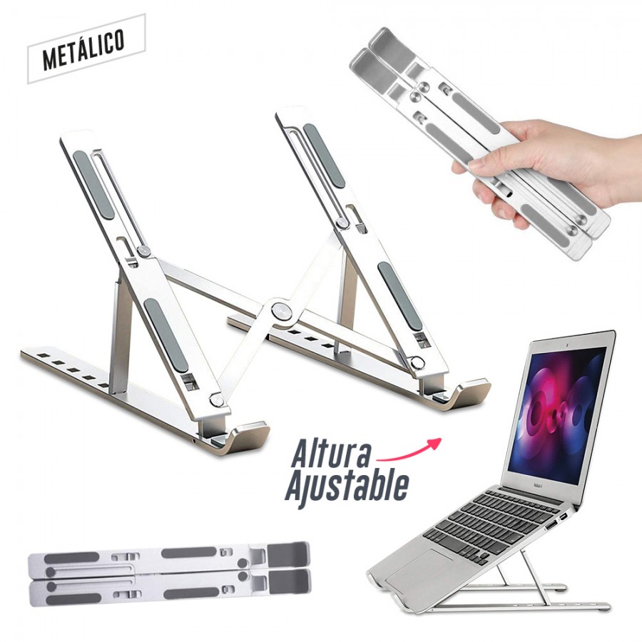 Soporte Metálico para Portátil Aluminium II